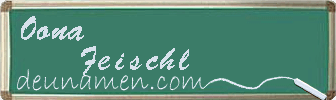 Oona Feischl Visitenkarte